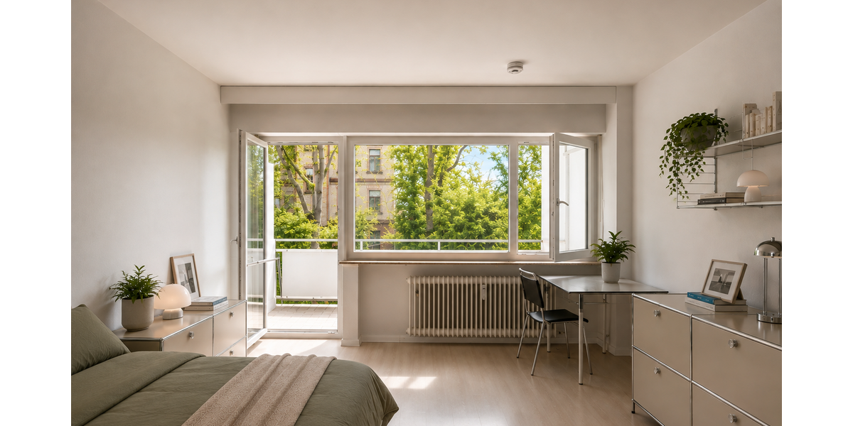 Etagenwohnung Wiesbaden Nordost - 1 Zimmer, 30 m&sup2;, 140.000&euro; | Angebot:27176077