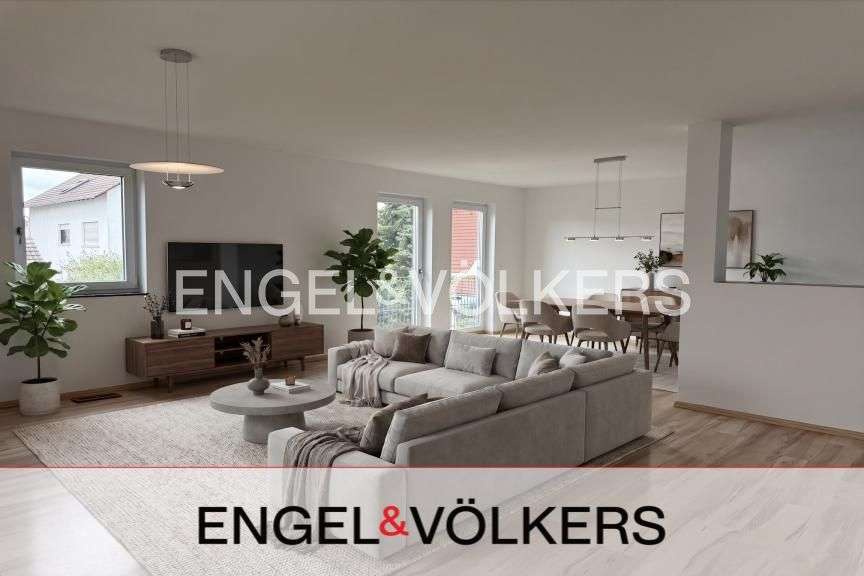 Etagenwohnung Griesheim - 4 Zimmer, 120 m&sup2;, 1.695&euro; | Angebot:27393940