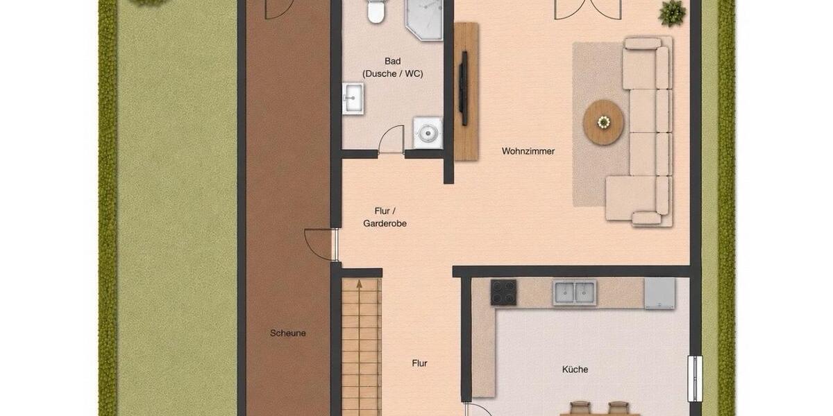 Einfamilienhaus Grolsheim - 4 Zimmer, 75 m&sup2;, 249.000&euro; | Angebot:27272750