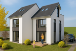 ***Genießen Sie die Sommerabende auf der Dachterrasse*** - Doppelhaushälfte Bodenheim | Angebot:24213460