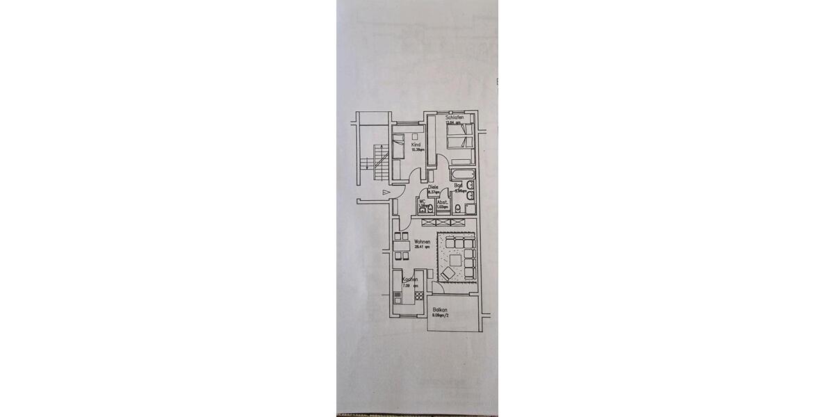 Etagenwohnung Ingelheim am Rhein - 3 Zimmer, 79 m&sup2;, 340.000&euro; | Angebot:26840326