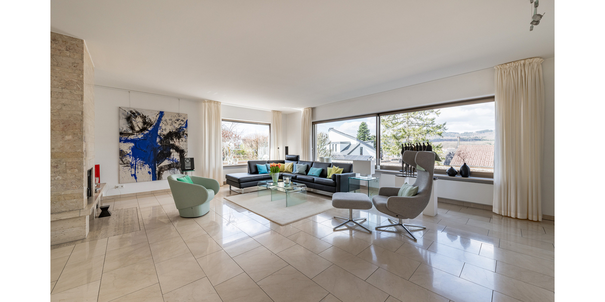 LUXURIÖSES HAUS-IN-HAUS ANWESEN MIT INDOOR-POOL IN TOPLAGE VOM KÖNIGSTEINER JOHANNISWALD - Anwesen Königstein | Angebot:26441626