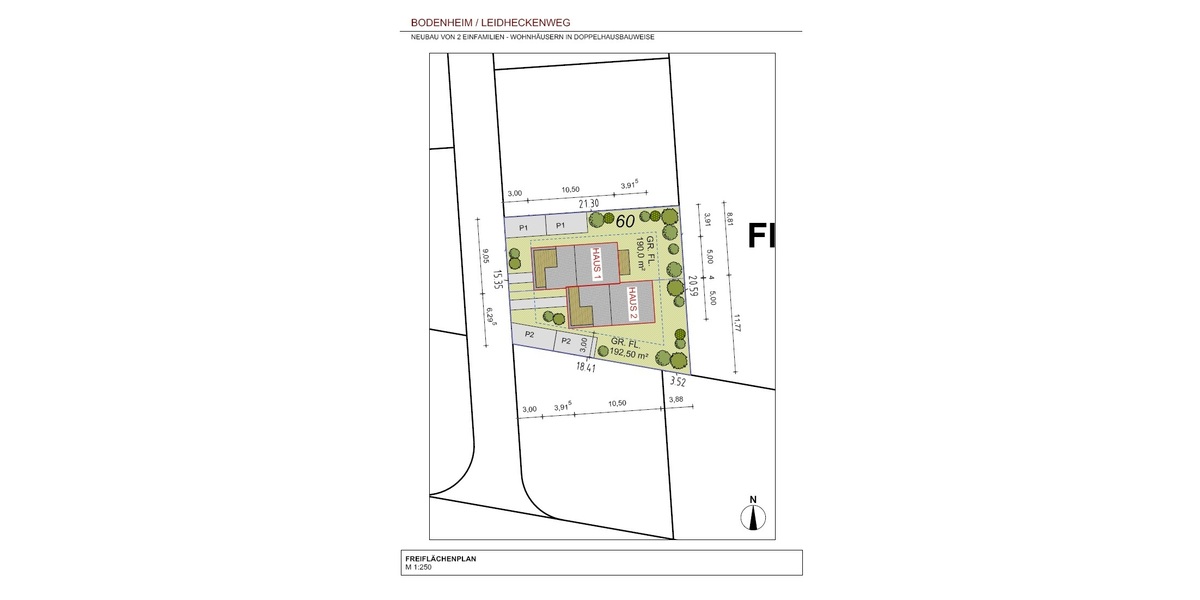 ***Zeitlos modern: Neubau-Doppelhaushälfte im Bauhaus-Stil in Bodenheim*** - Doppelhaushälfte Bodenheim | Angebot:24213456