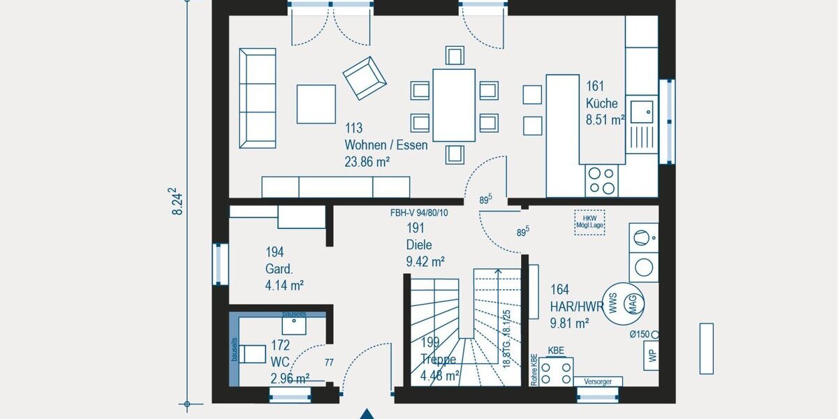 Ihr neues Familienparadies im Home 1 DS - individuell gestaltet und hochwertig gebaut - Einfamilienhaus Stockstadt am Rhein | Angebot:27293041