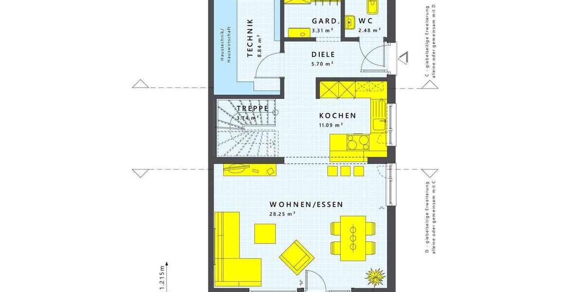 Einfamilienhaus Engelstadt - 4 Zimmer, 125 m&sup2;, 519.766&euro; | Angebot:27249119