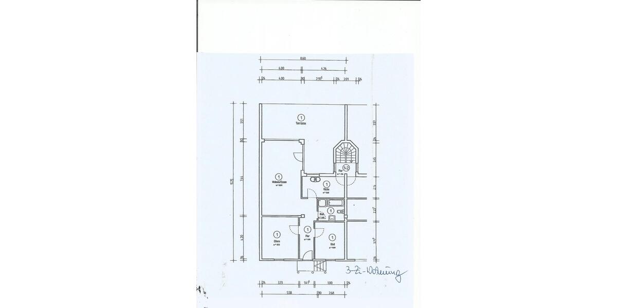 Etagenwohnung Armsheim - 5 Zimmer, 130 m&sup2;, 265.000&euro; | Angebot:27436124