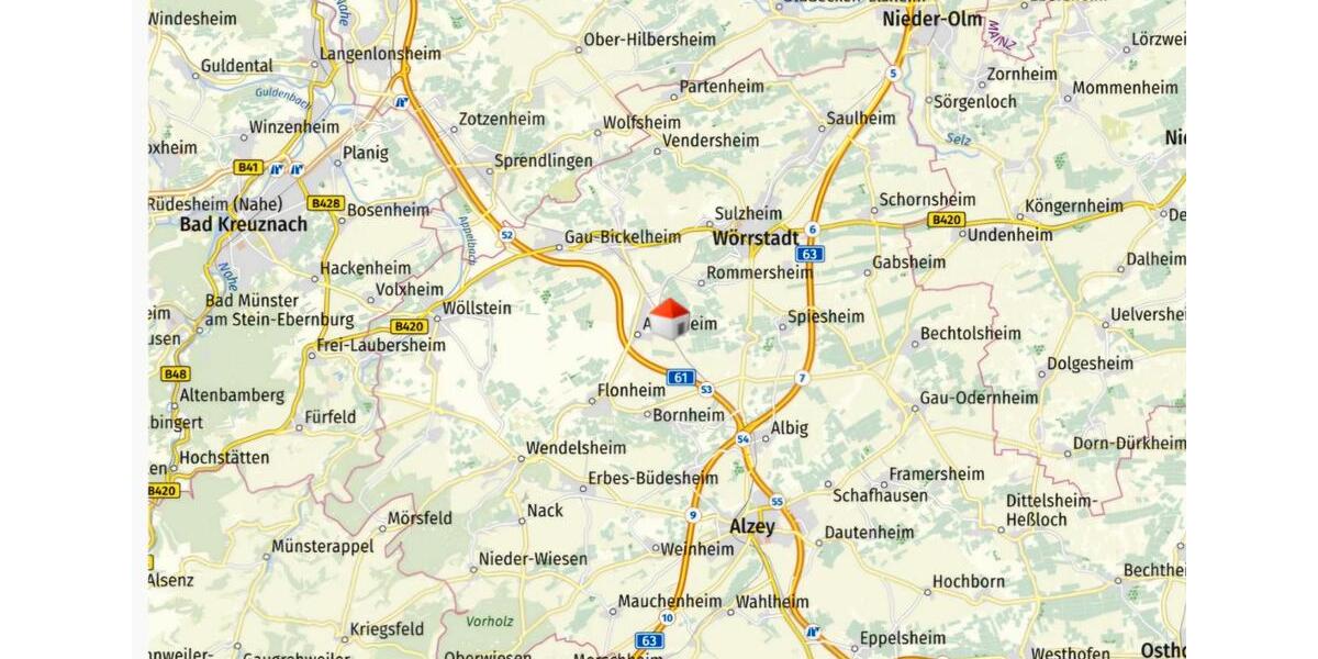 Etagenwohnung Armsheim - 5 Zimmer, 130 m&sup2;, 265.000&euro; | Angebot:27436124