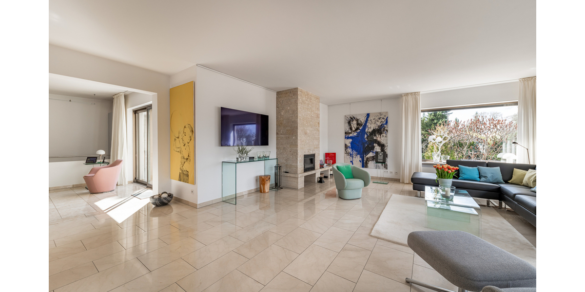 LUXURIÖSES HAUS-IN-HAUS ANWESEN MIT INDOOR-POOL IN TOPLAGE VOM KÖNIGSTEINER JOHANNISWALD - Anwesen Königstein | Angebot:26441626