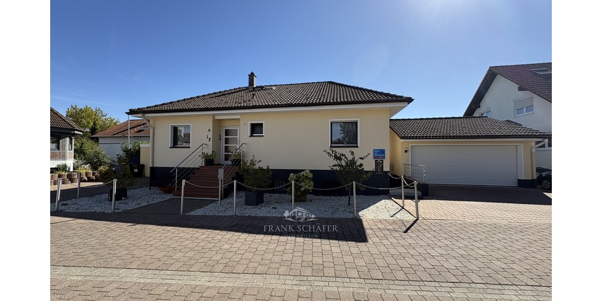 PROVISIONSFREI - Familienidyll in Gimbsheim - Bungalow mit großem Gartenanteil und Baujahr 1990 - Bungalow Gimbsheim | Angebot:27496561