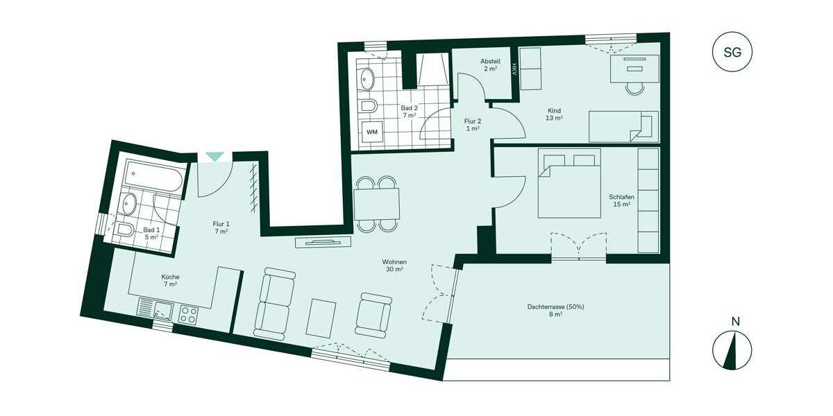 Etagenwohnung Langen - 3 Zimmer, 95 m&sup2;, 529.900&euro; | Angebot:24627199