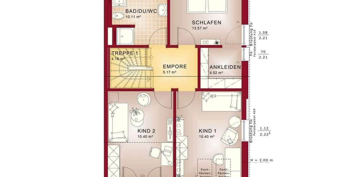 Einfamilienhaus Nierstein - 5 Zimmer, 140 m&sup2;, 539.900&euro; | Angebot:27357165