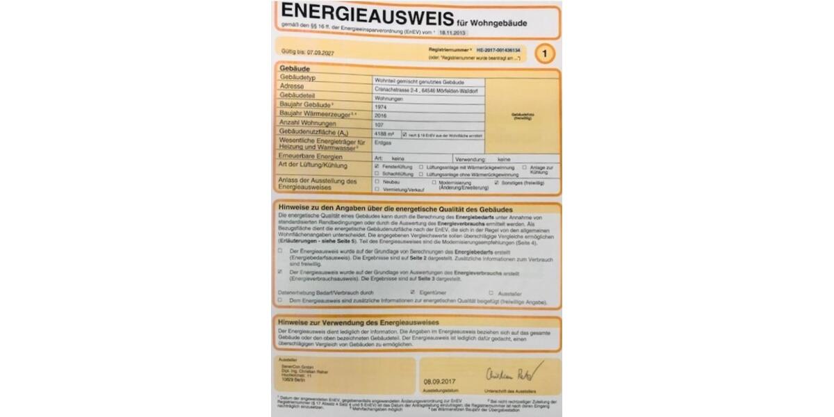 Etagenwohnung Mörfelden-Walldorf Walldorf - 1.5 Zimmer, 39 m&sup2;, 135.000&euro; | Angebot:27219947