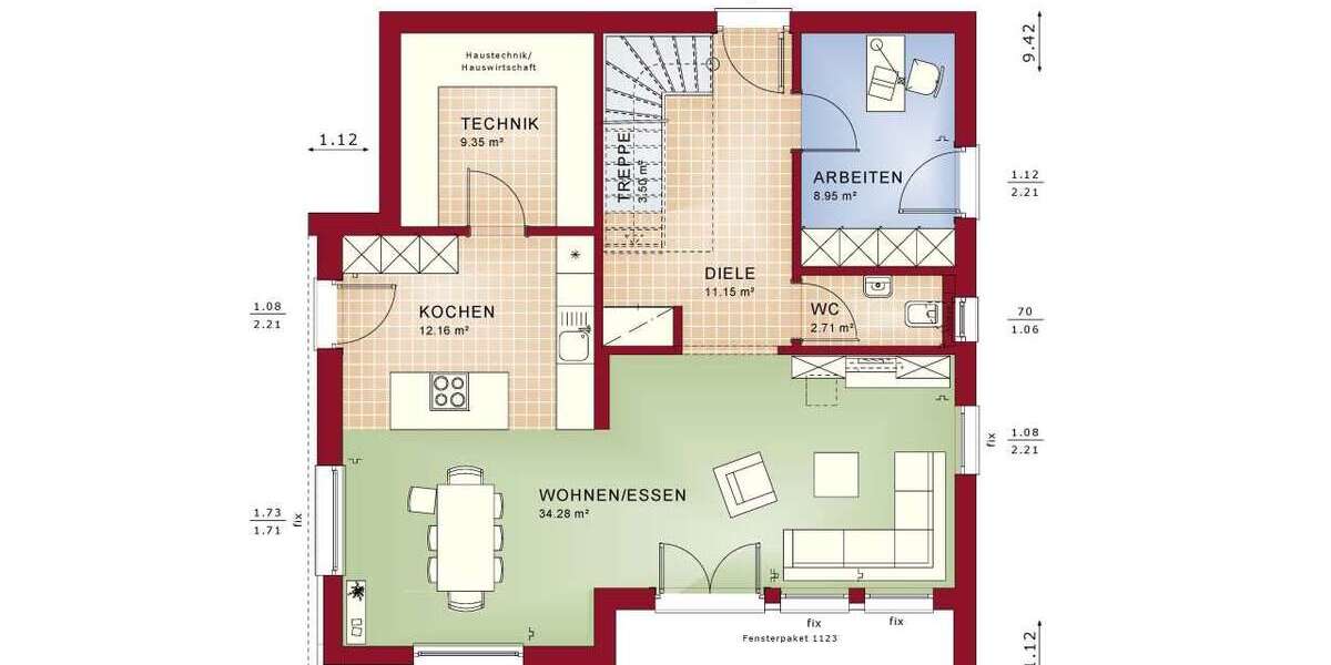 Einfamilienhaus Selzen - 5 Zimmer, 145 m&sup2;, 583.987&euro; | Angebot:27490624