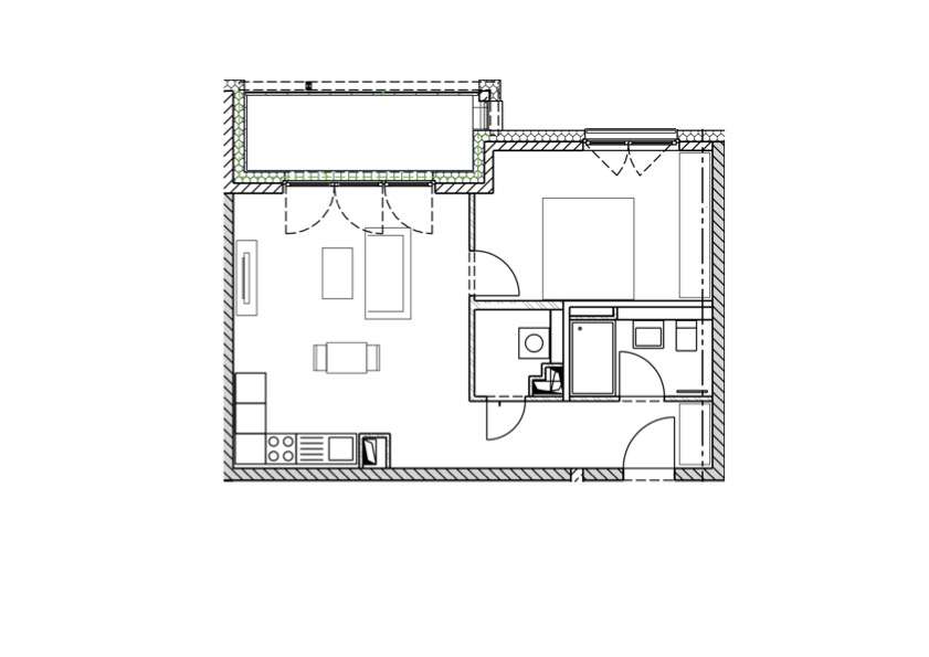 Etagenwohnung Langen - 2 Zimmer, 56 m&sup2;, 865&euro; | Angebot:27484259