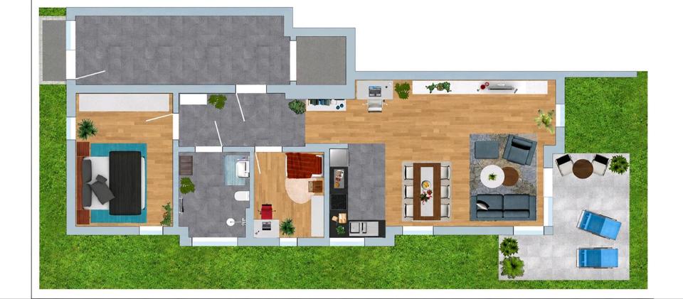 Erdgeschoßwohnung Ingelheim am Rhein - 3 Zimmer, 73 m&sup2;, 380.000&euro; | Angebot:27480147