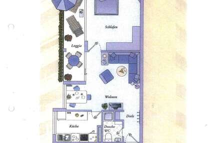 Wohnung Ginsheim-Gustavsburg Gustavsburg - 2 Zimmer, 57 m&sup2;, 165.000&euro; | Angebot:21969216