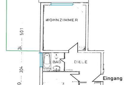 Wohnung Wiesbaden Medenbach - 2 Zimmer, 60 m&sup2;, 785&euro; | Angebot:27346466