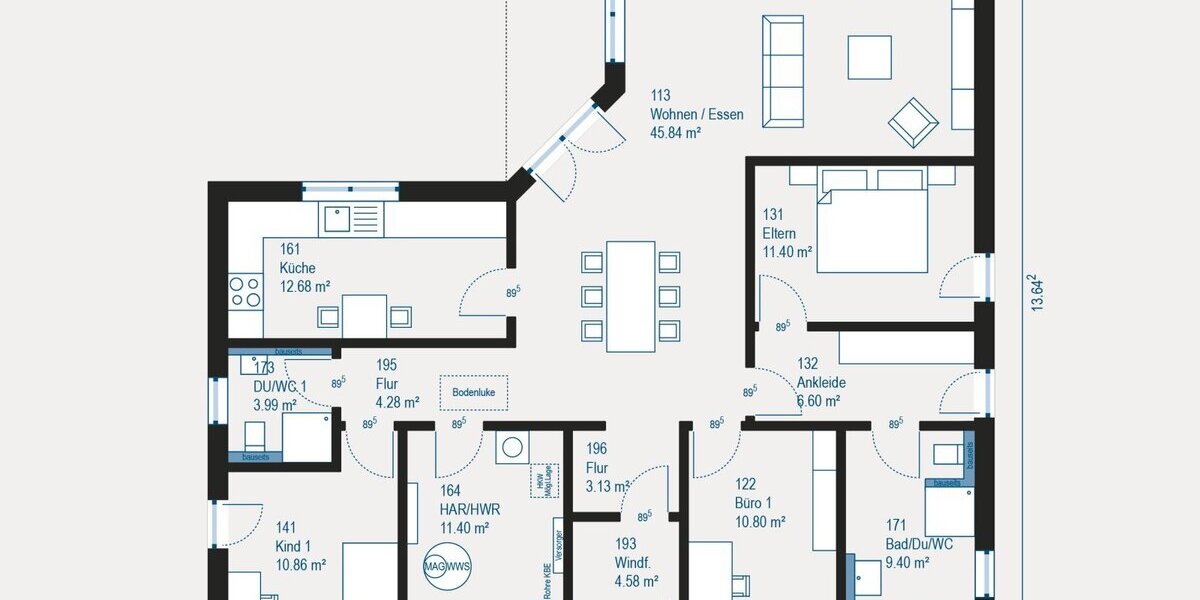 Individueller Bungalow in Hünstetten - Ihr Traumhaus mit allkauf Dienstleistungspaket Free Time für Vielbeschäftigte - Bungalow Hünstetten | Angebot:27295668