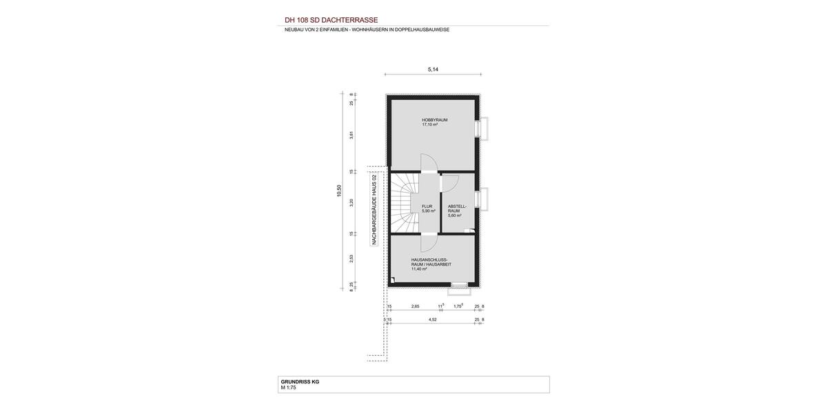 ***Genießen Sie die Sommerabende auf der Dachterrasse*** - Doppelhaushälfte Bodenheim | Angebot:24213460
