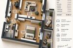Etagenwohnung Idstein - 2 Zimmer, 52 m&sup2;, 205.000&euro; | Angebot:27449707