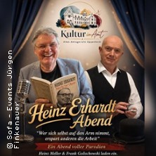 Heinz Erhardt Abend - Heinz Meller & Frank Golischewski laden ein. 04.12.2026 Altes Amtsgericht Oppenheim