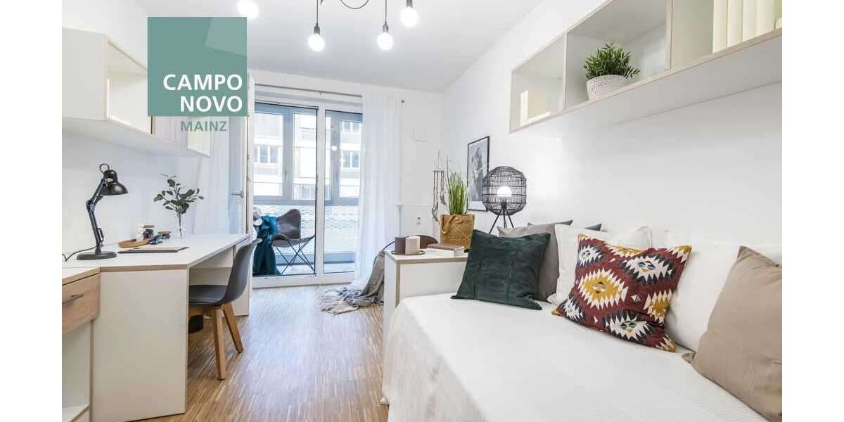 Etagenwohnung Mainz Hartenberg-Münchfeld - 1 Zimmer, 25 m&sup2;, 700&euro; | Angebot:26949865