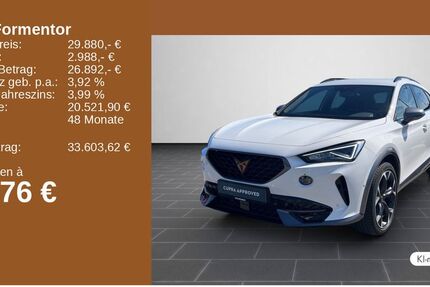 Cupra Formentor 31.113 km 27.980 &euro; Bingen / Rhein 55411