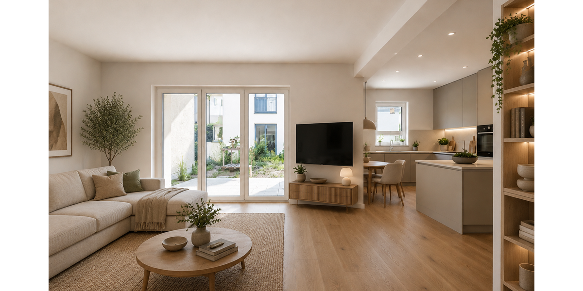Etagenwohnung Wiesbaden Biebrich - 4 Zimmer, 100 m&sup2;, 669.000&euro; | Angebot:27024926