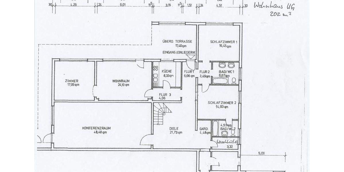 Erdgeschoßwohnung Schlangenbad - 5 Zimmer, 200 m&sup2;, 2.000&euro; | Angebot:24848187