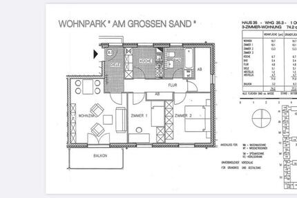 Wohnung Mainz Gonsenheim - 3 Zimmer, 74 m&sup2;, 345.000&euro; | Angebot:27463161