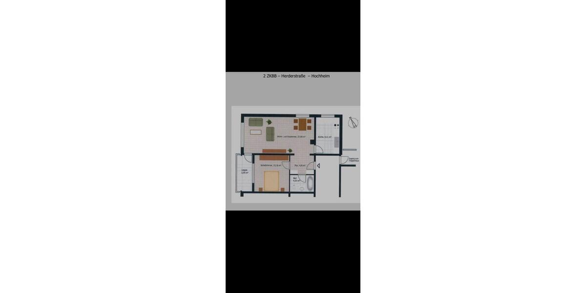 Etagenwohnung Hochheim am Main - 2 Zimmer, 62 m&sup2;, 235.000&euro; | Angebot:27273502